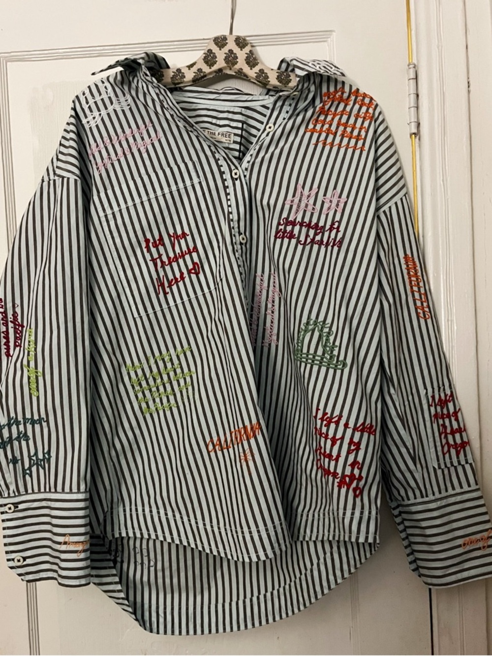 Free People / We The Free - Summer Road Trip Button Down - Picture 3 of 5